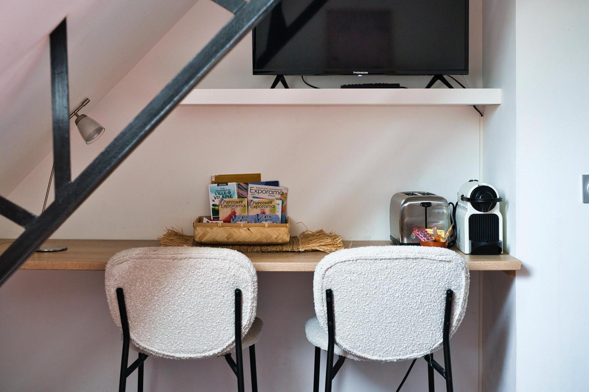 Charmant Studio A Deux Pas De La Gare - Le Nichoir Rennes Exteriör bild