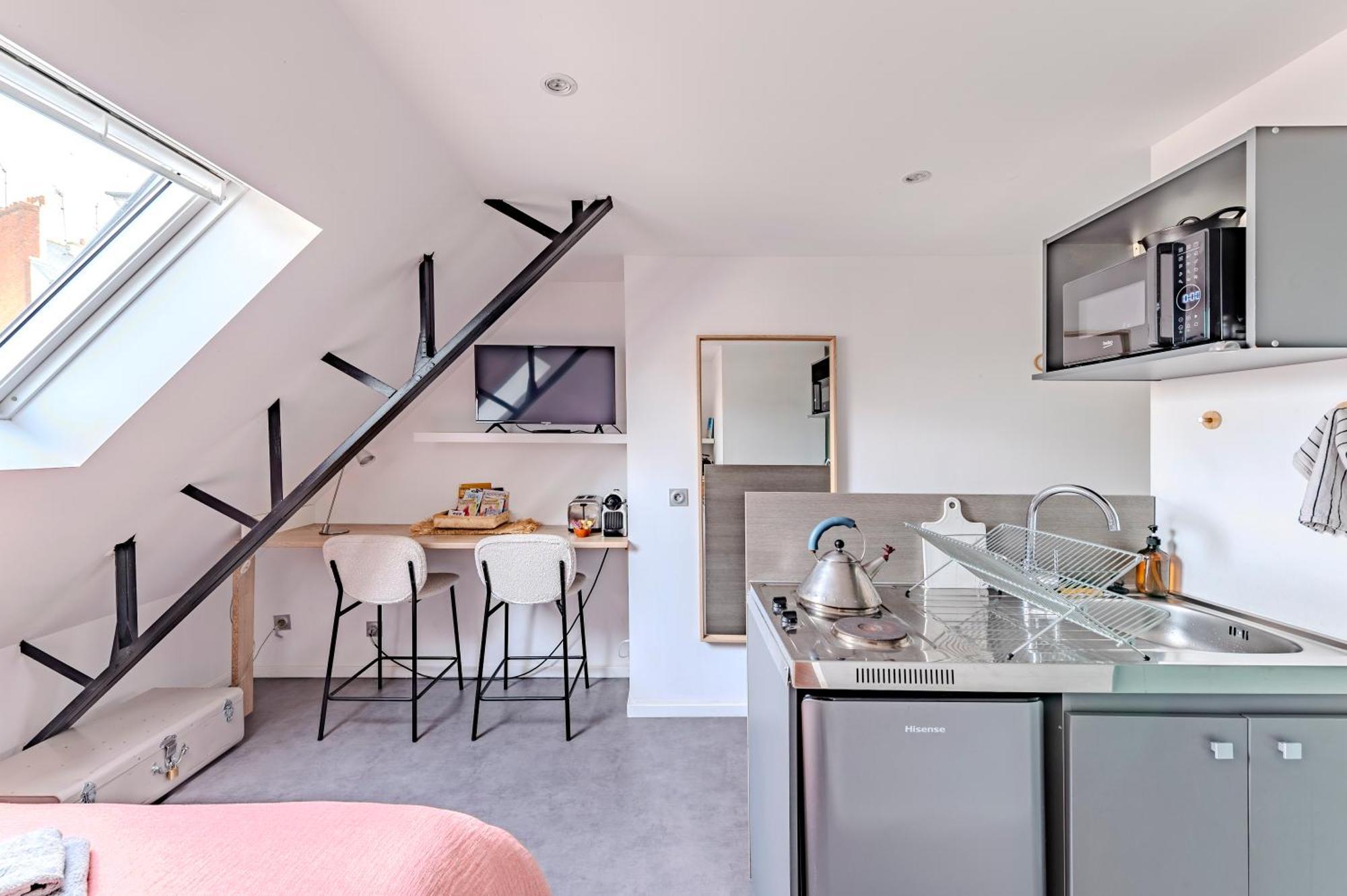 Charmant Studio A Deux Pas De La Gare - Le Nichoir Rennes Exteriör bild