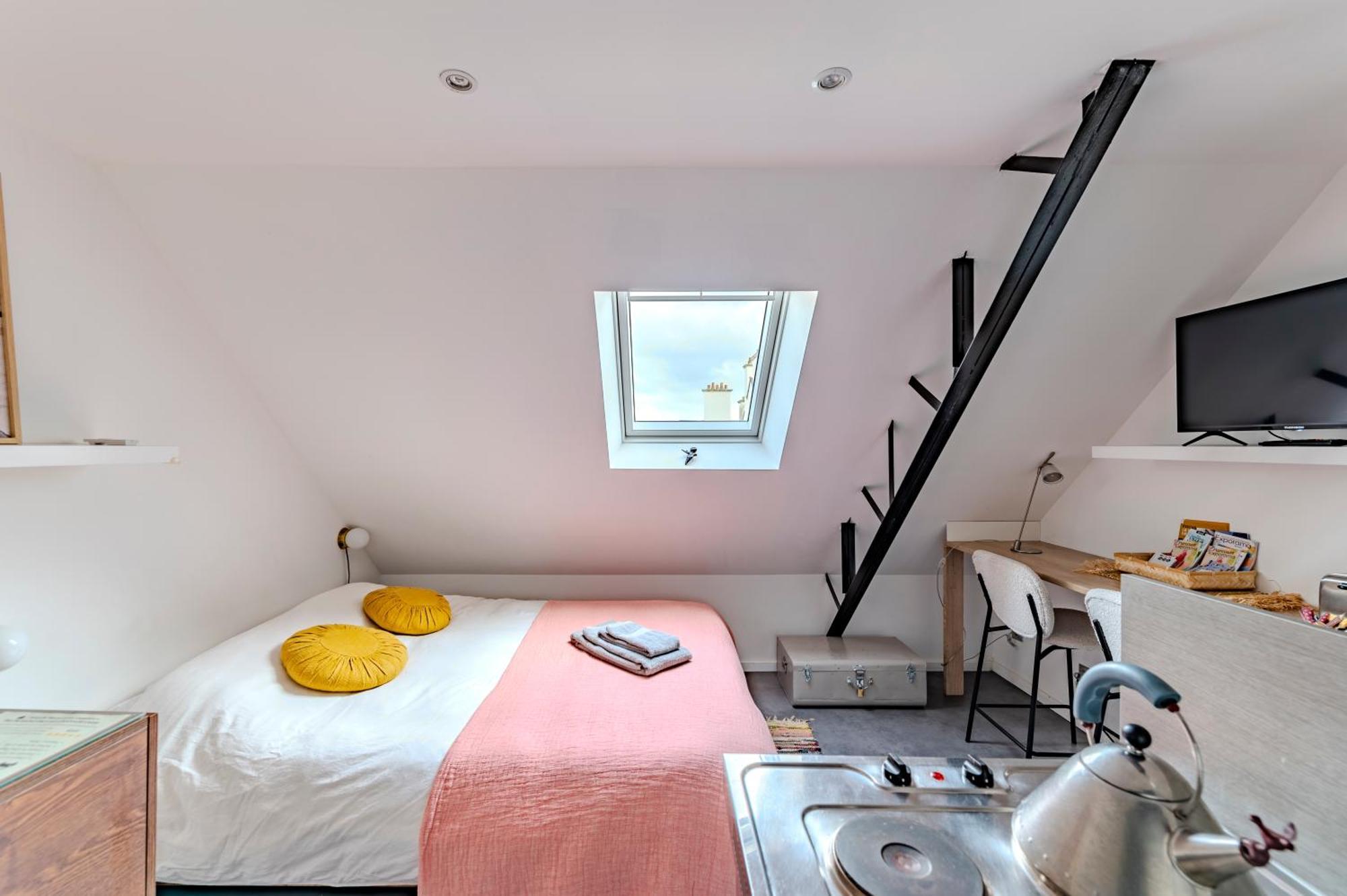 Charmant Studio A Deux Pas De La Gare - Le Nichoir Rennes Exteriör bild